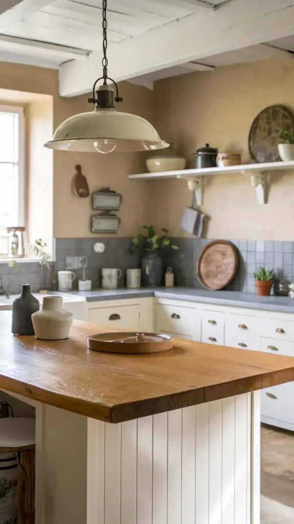 Farmhouse Kitchen Island Decor Ideas