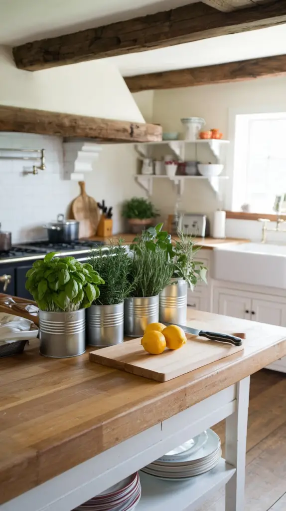 Farmhouse Kitchen Island Decor Ideas