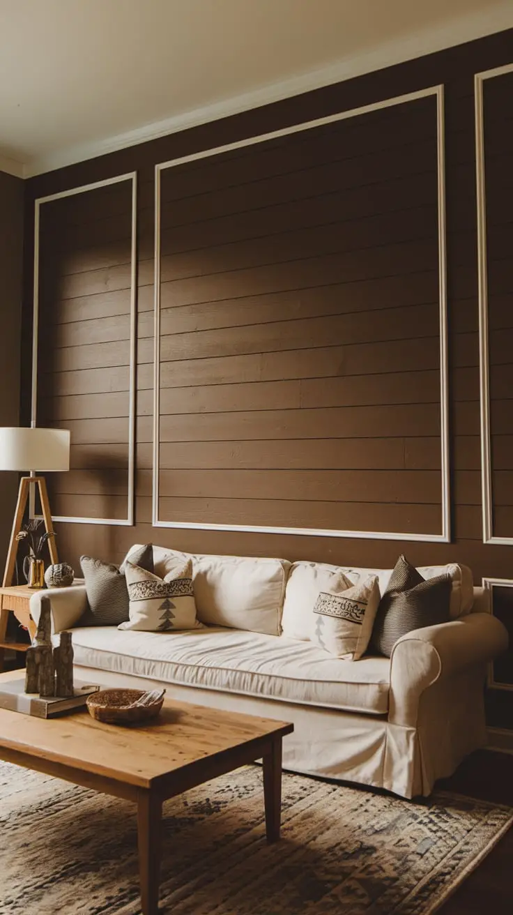 Wood Painted Accent Wall Ideas