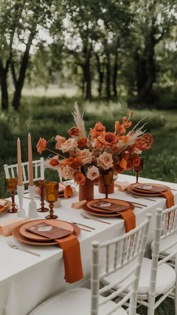 Fall Wedding Table