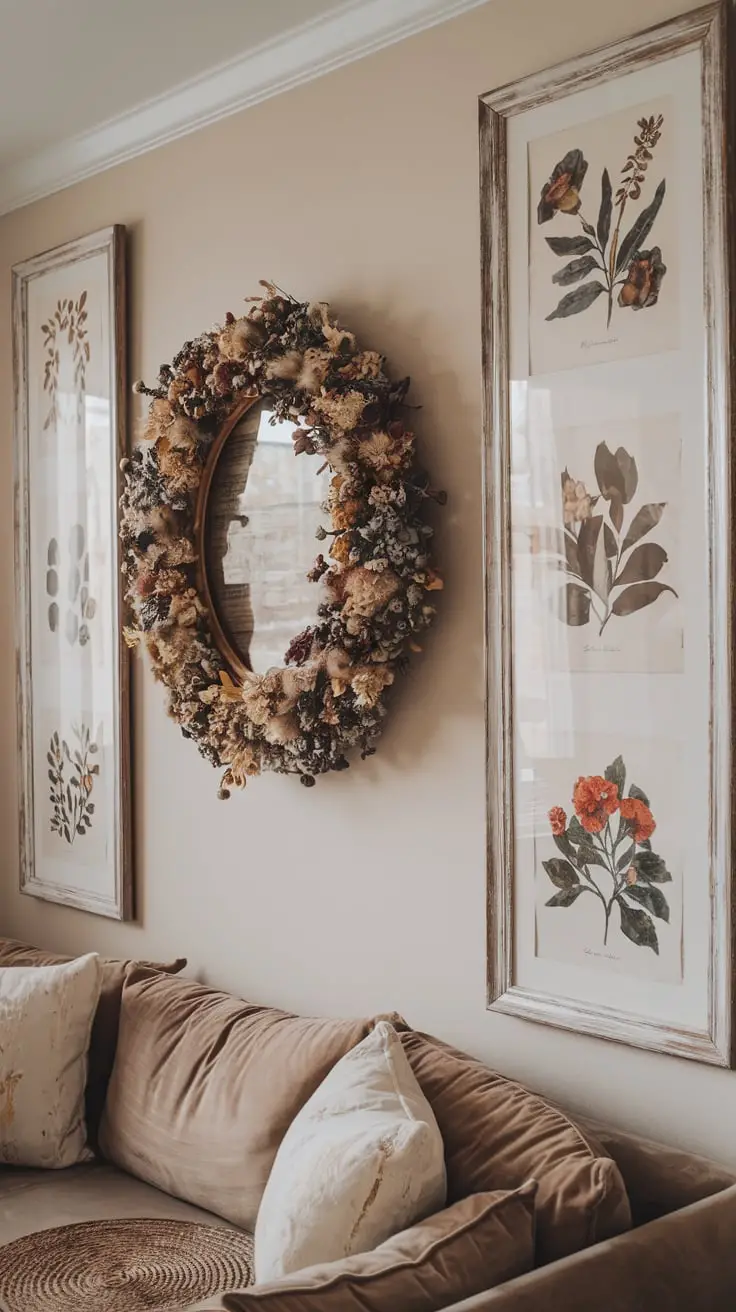 12 Stunning Gallery Wall Ideas for Decorating Above Your Sofa - My Home ...