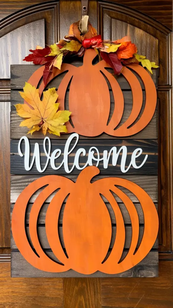 Wooden Fall Door Hanger