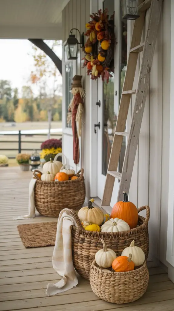 Fall Front Porch Decor