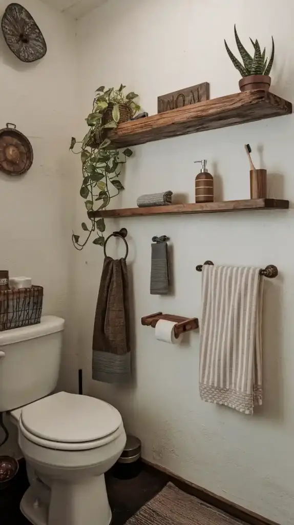 Fall Bathroom Decor