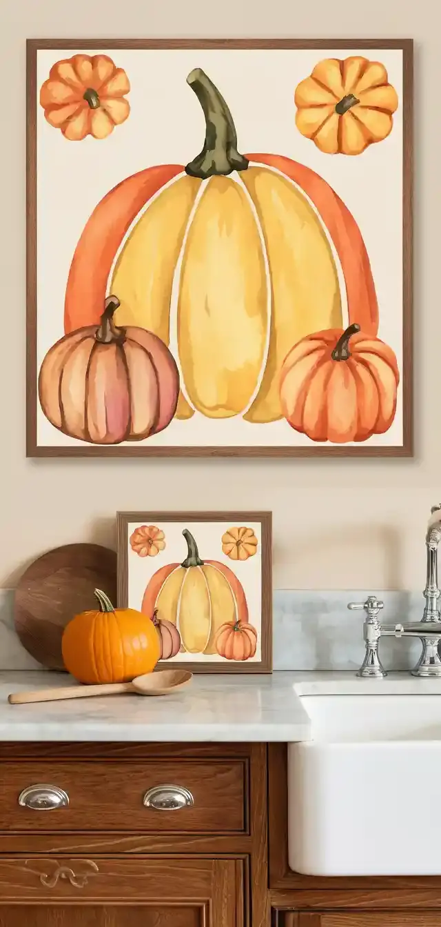 Apartment Fall Kitchen Decor Ideas