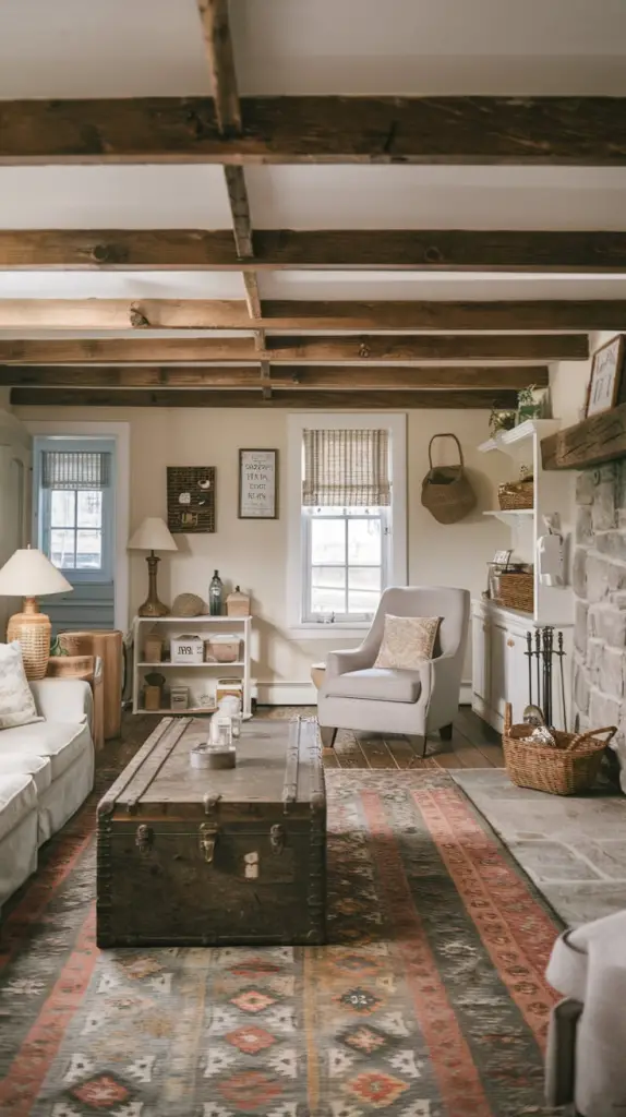 Country Cozy Cottage Living Room Ideas