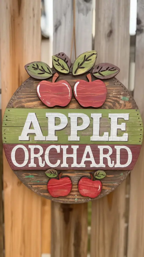 Wooden Fall Door Hanger