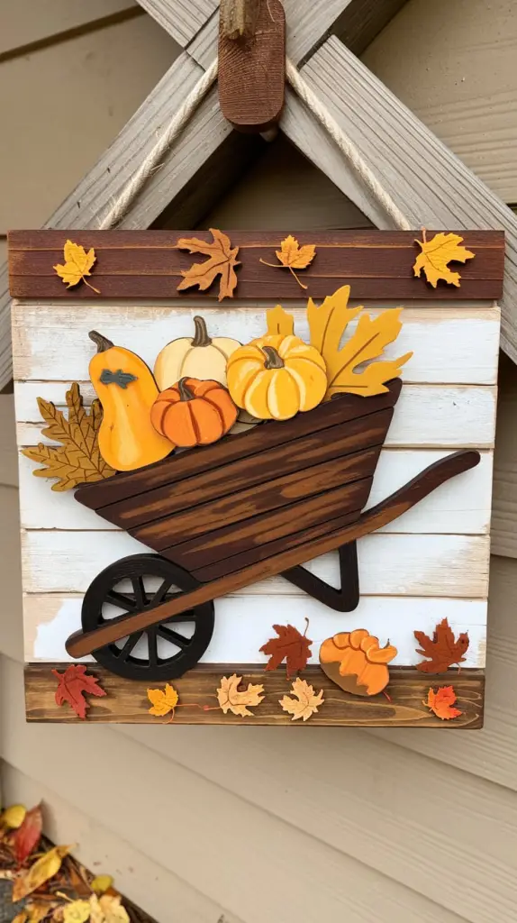 Wooden Fall Door Hanger