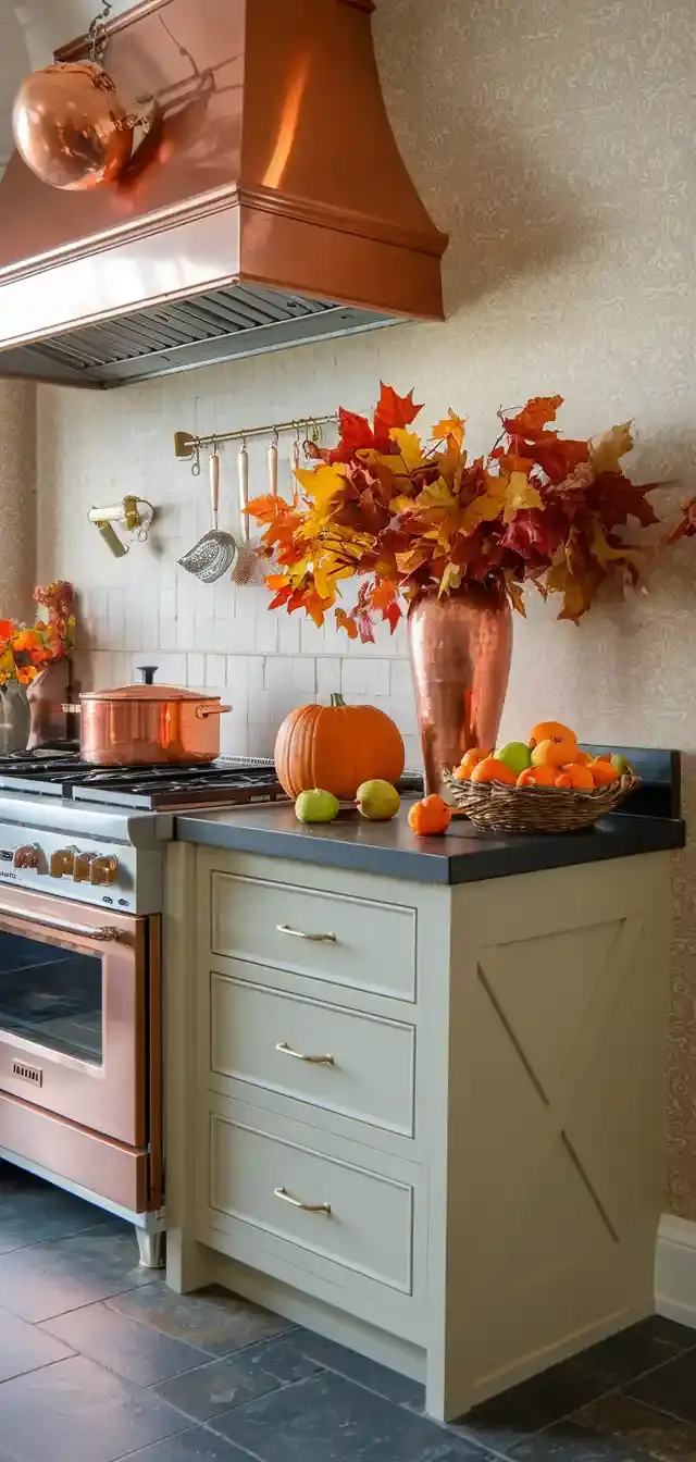 Apartment Fall Kitchen Decor Ideas
