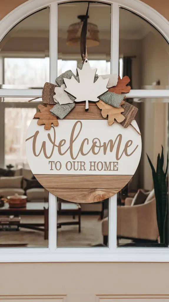 Wooden Fall Door Hanger