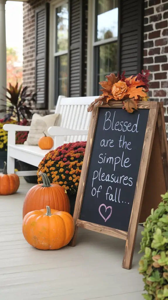 Fall Front Porch Decor