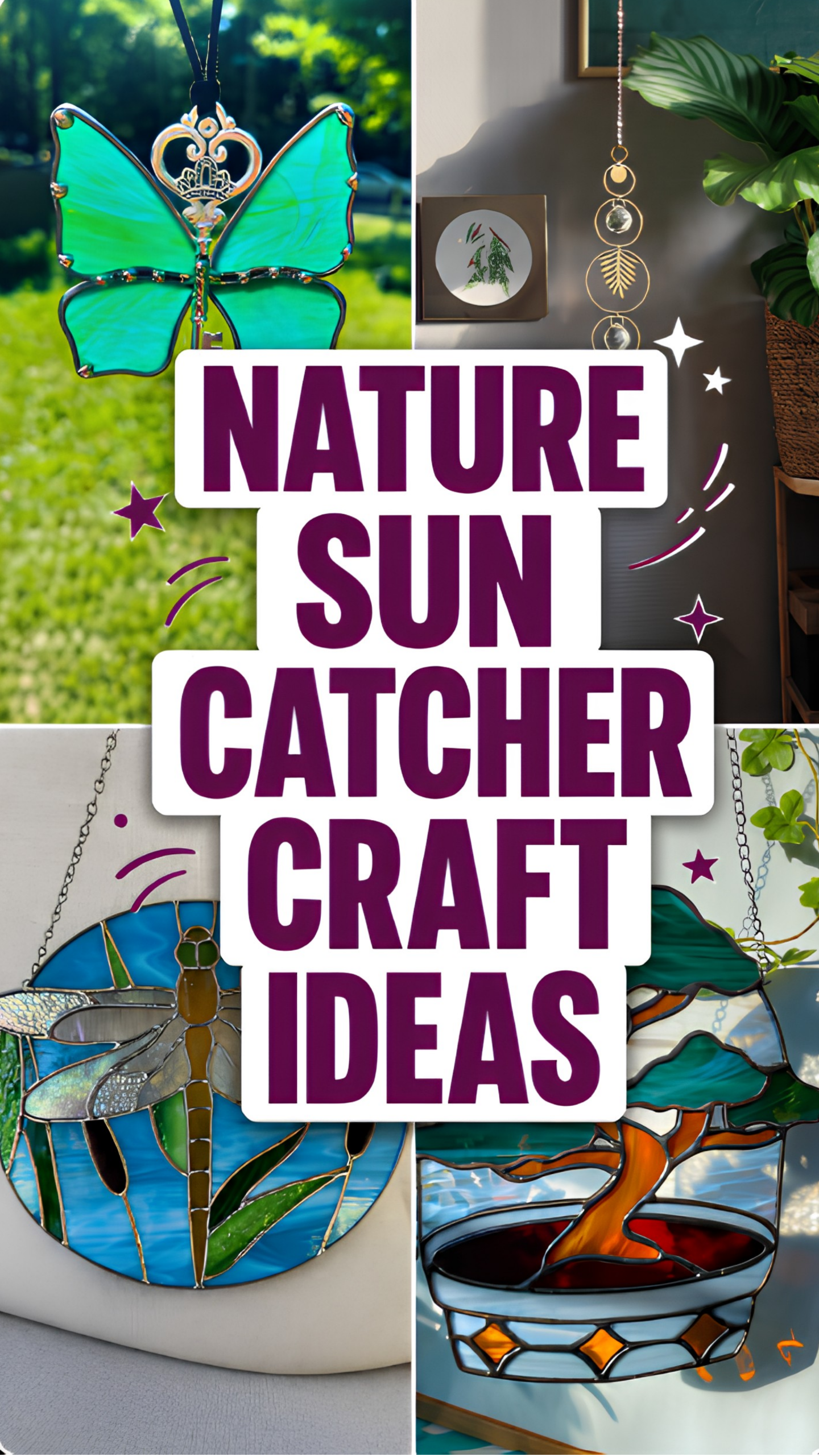 Nature Suncatcher Craft