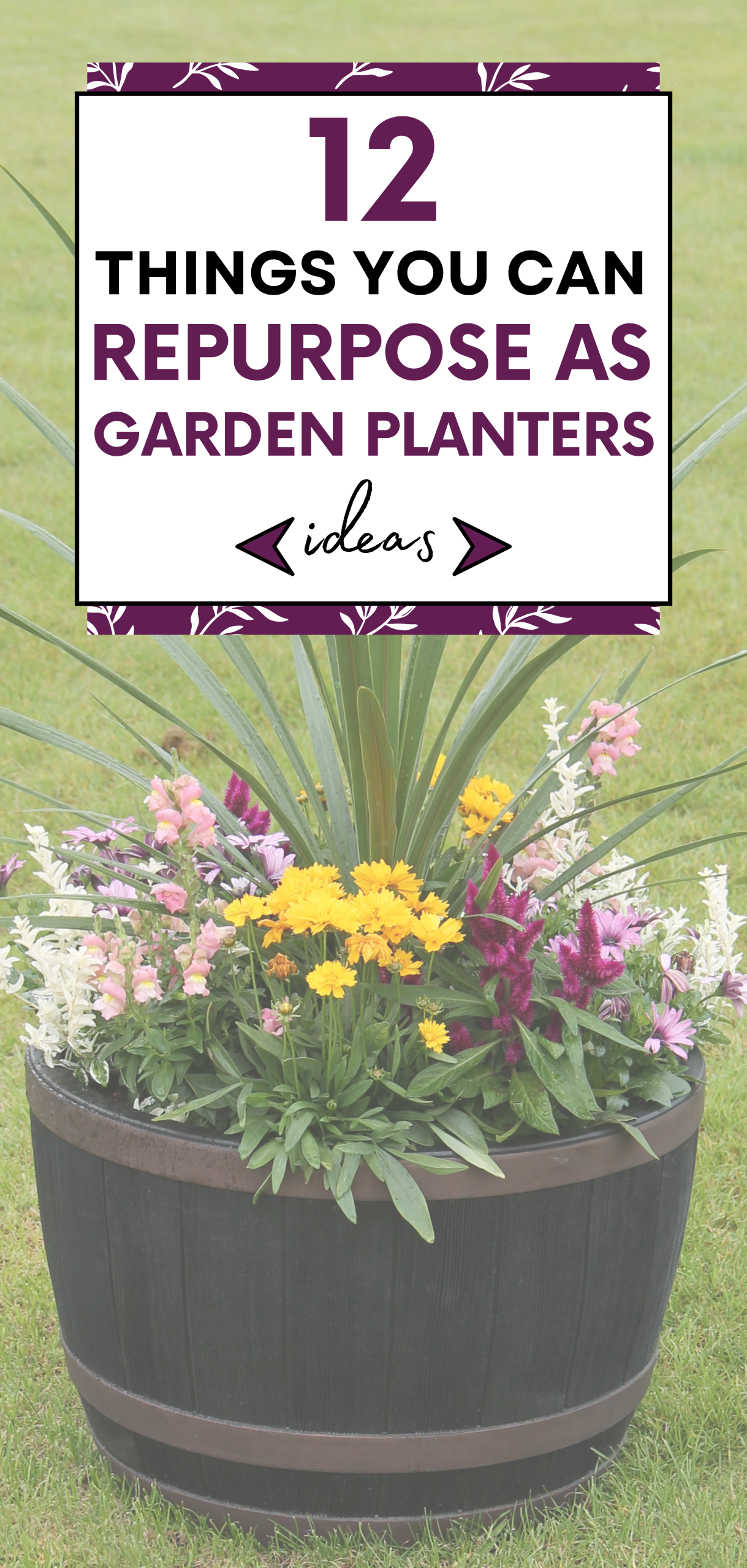 Things You Can Repurpose as Garden Planters
