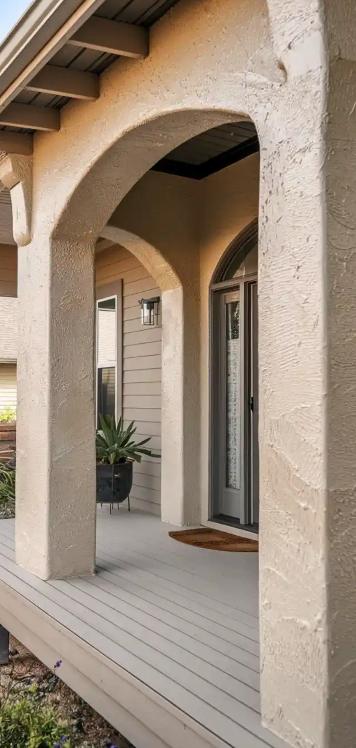 Front Porch Post Wrap Ideas