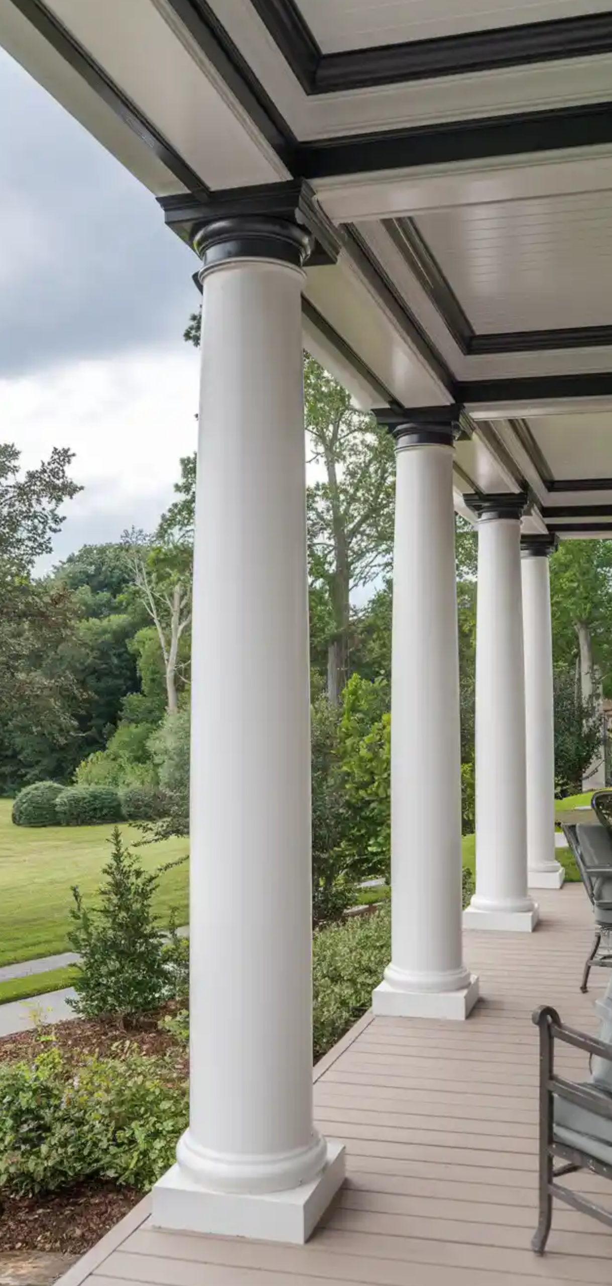 Front Porch Post Wrap Ideas