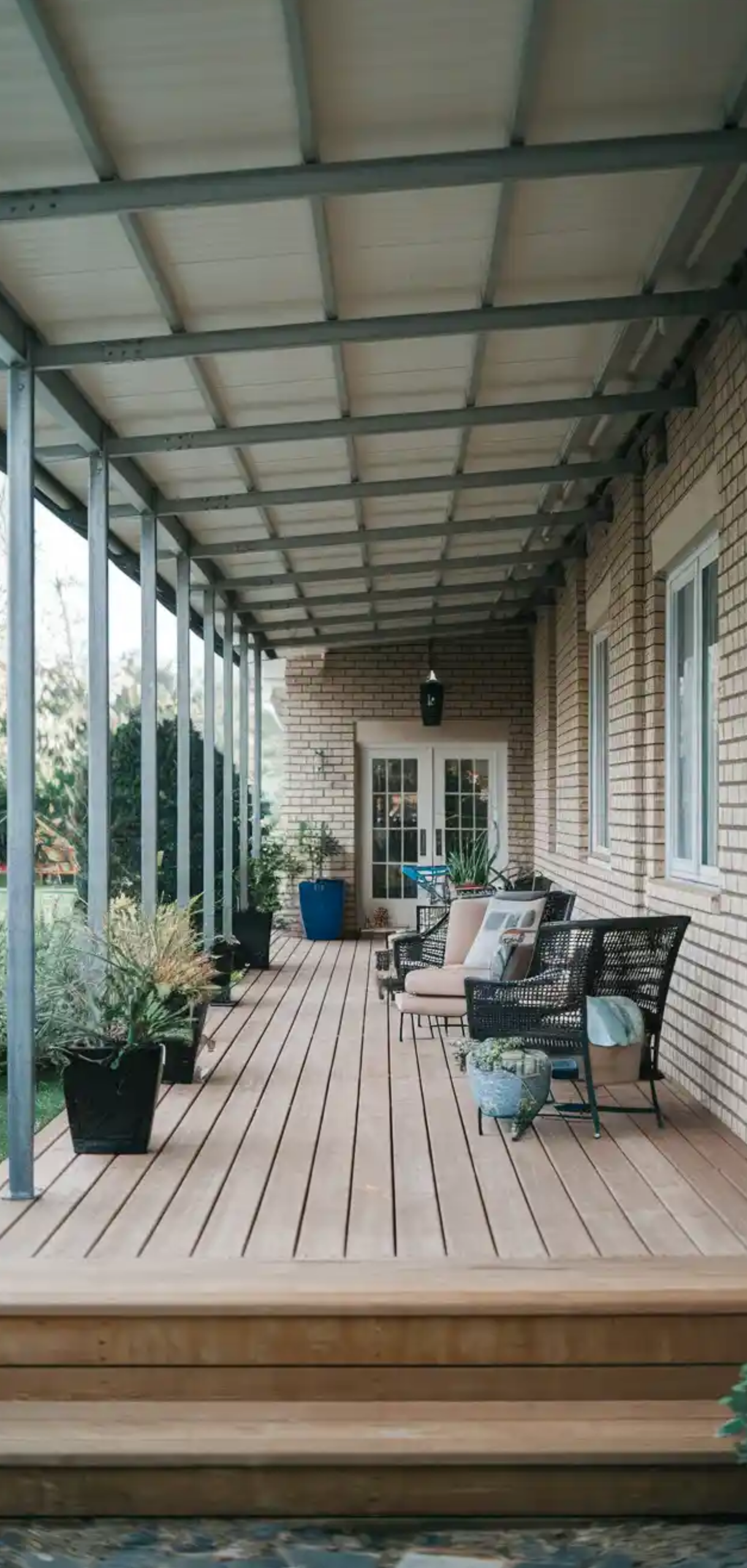 Covered Patio Ideas on a Budget