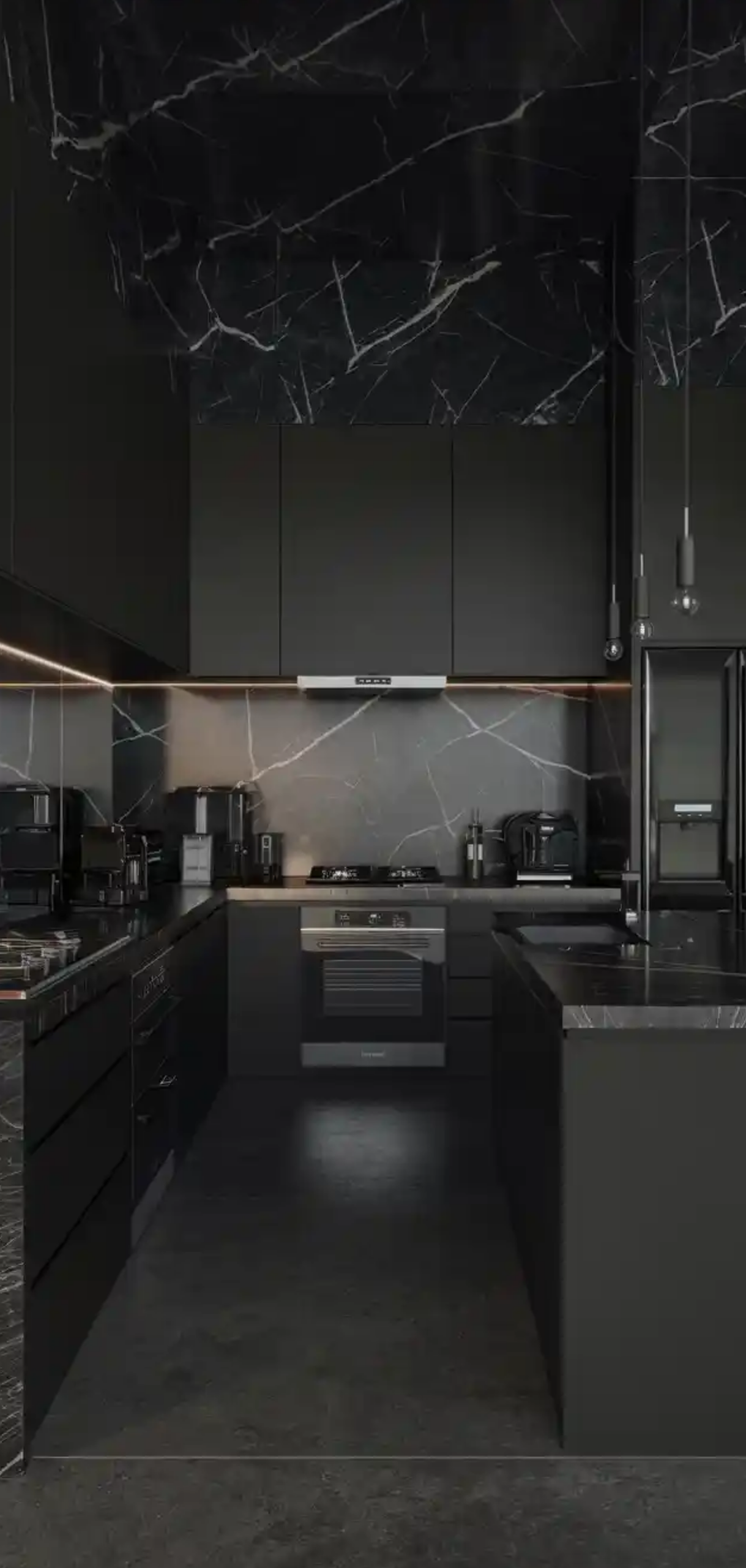 Dark Kitchen Designs