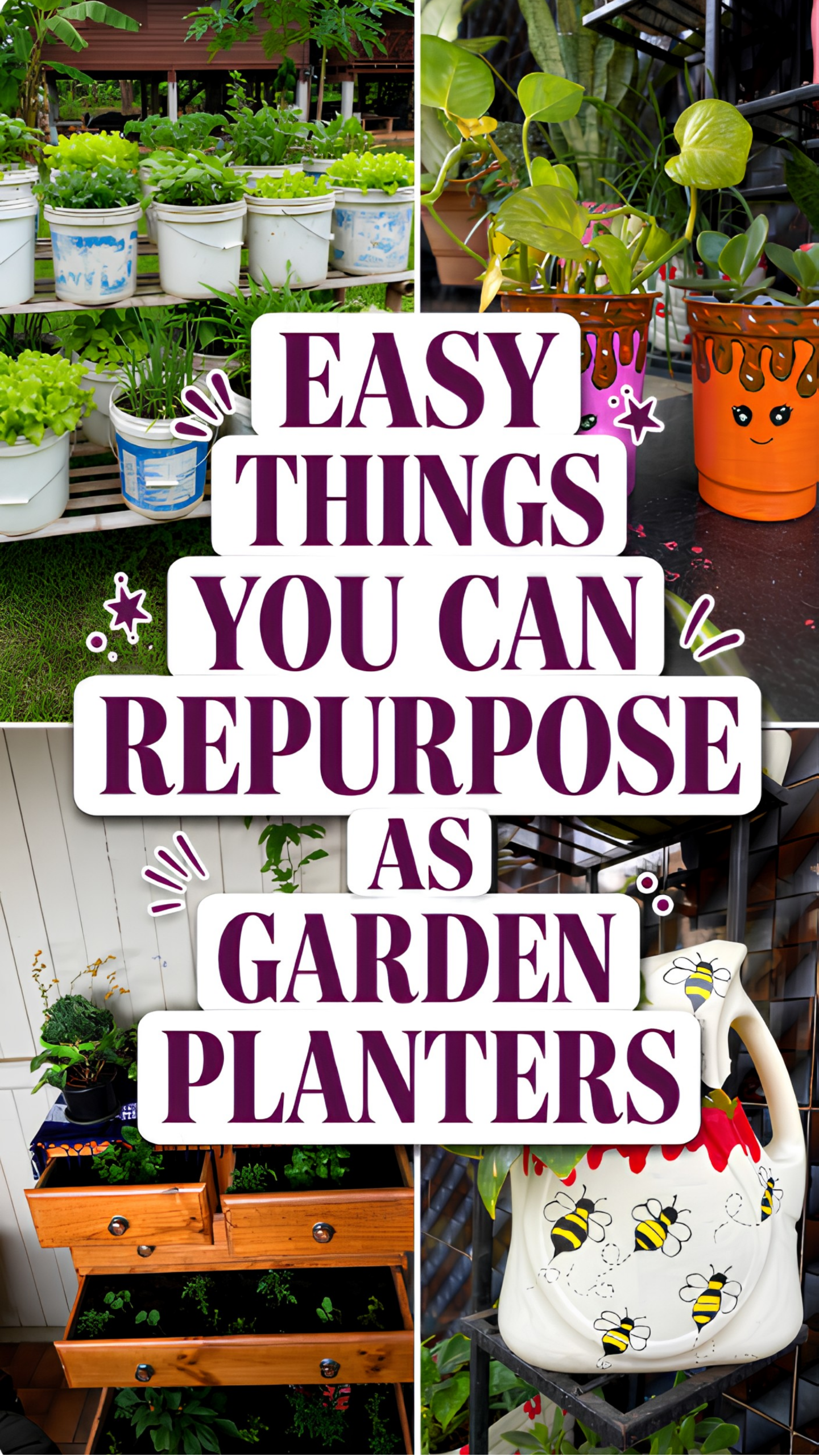 Easy Things You Can Repurpose as Garden Planters Without Spending A Single Dollar