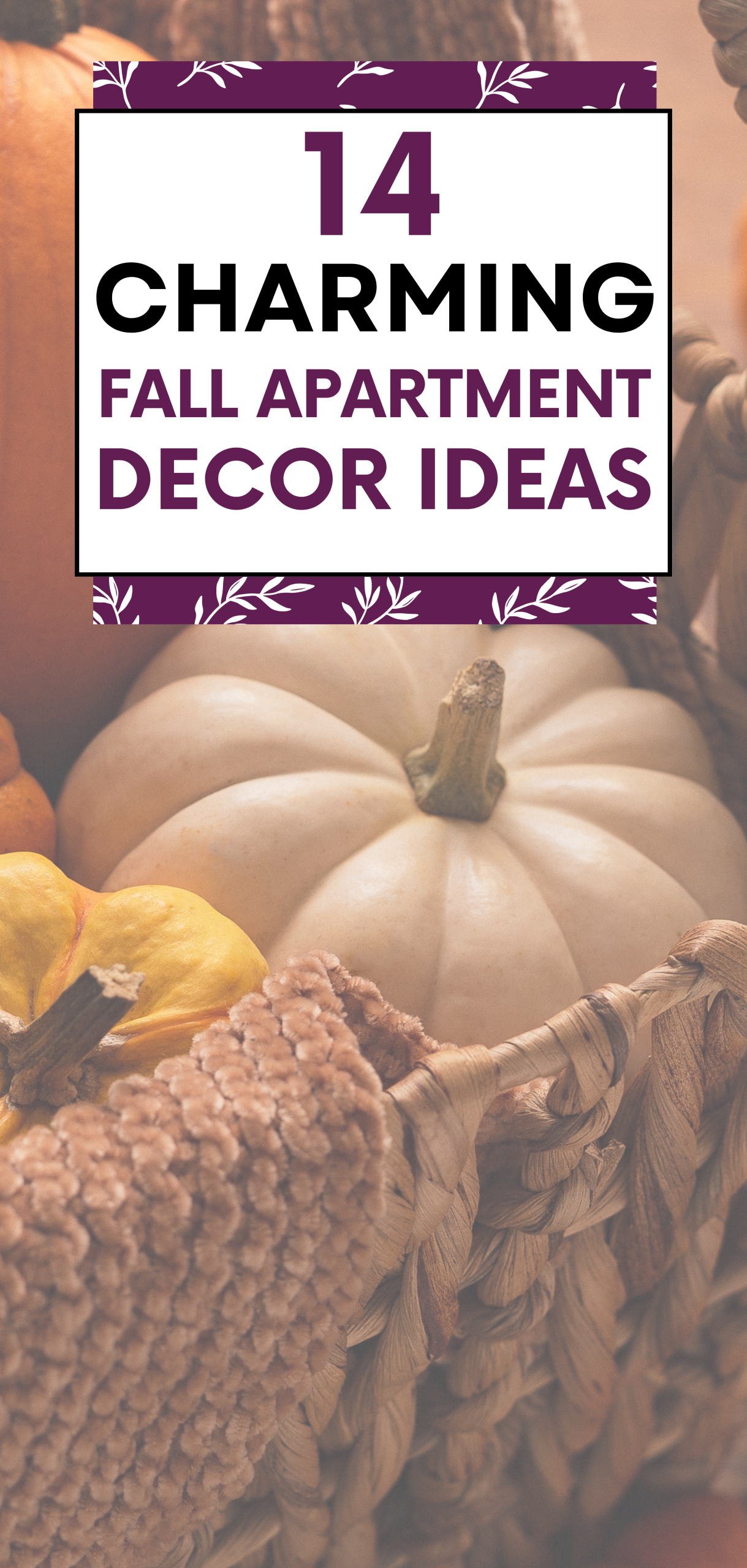 Fall Apartment Decor Ideas