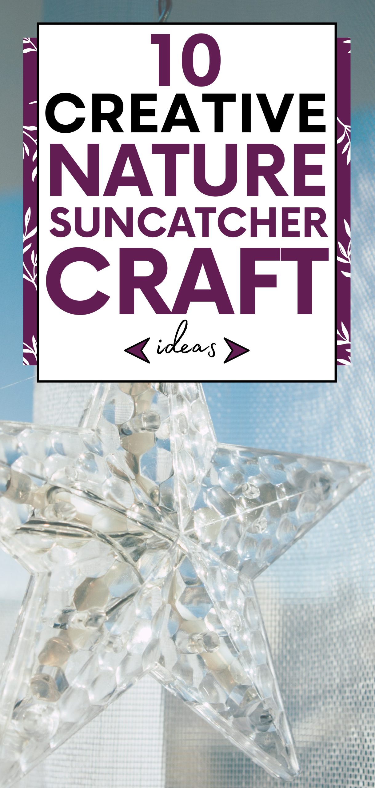 Nature Suncatcher Craft