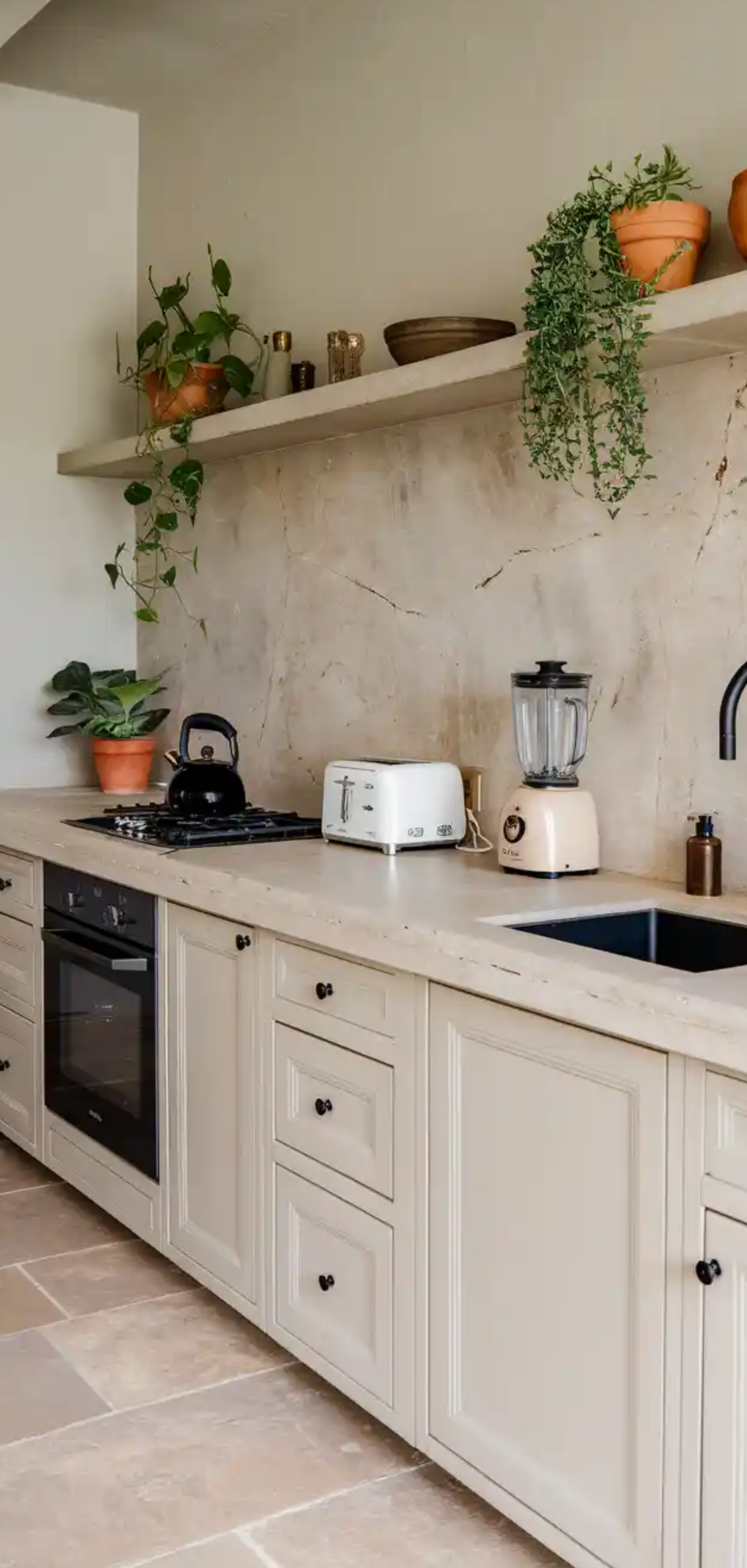Earthy Neutral Organic Modern Kitchen Ideas
