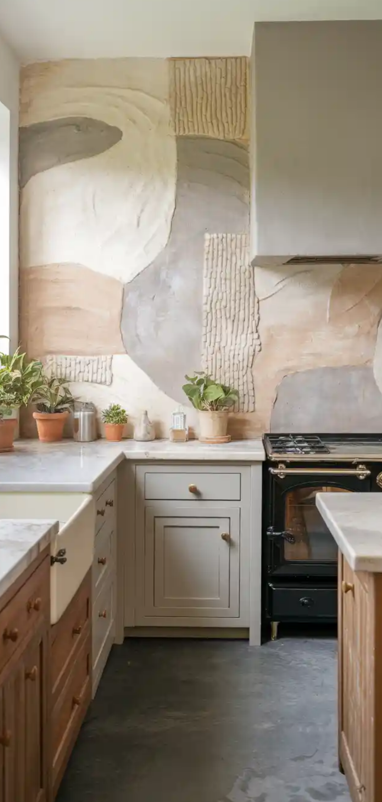 Earthy Neutral Organic Modern Kitchen Ideas