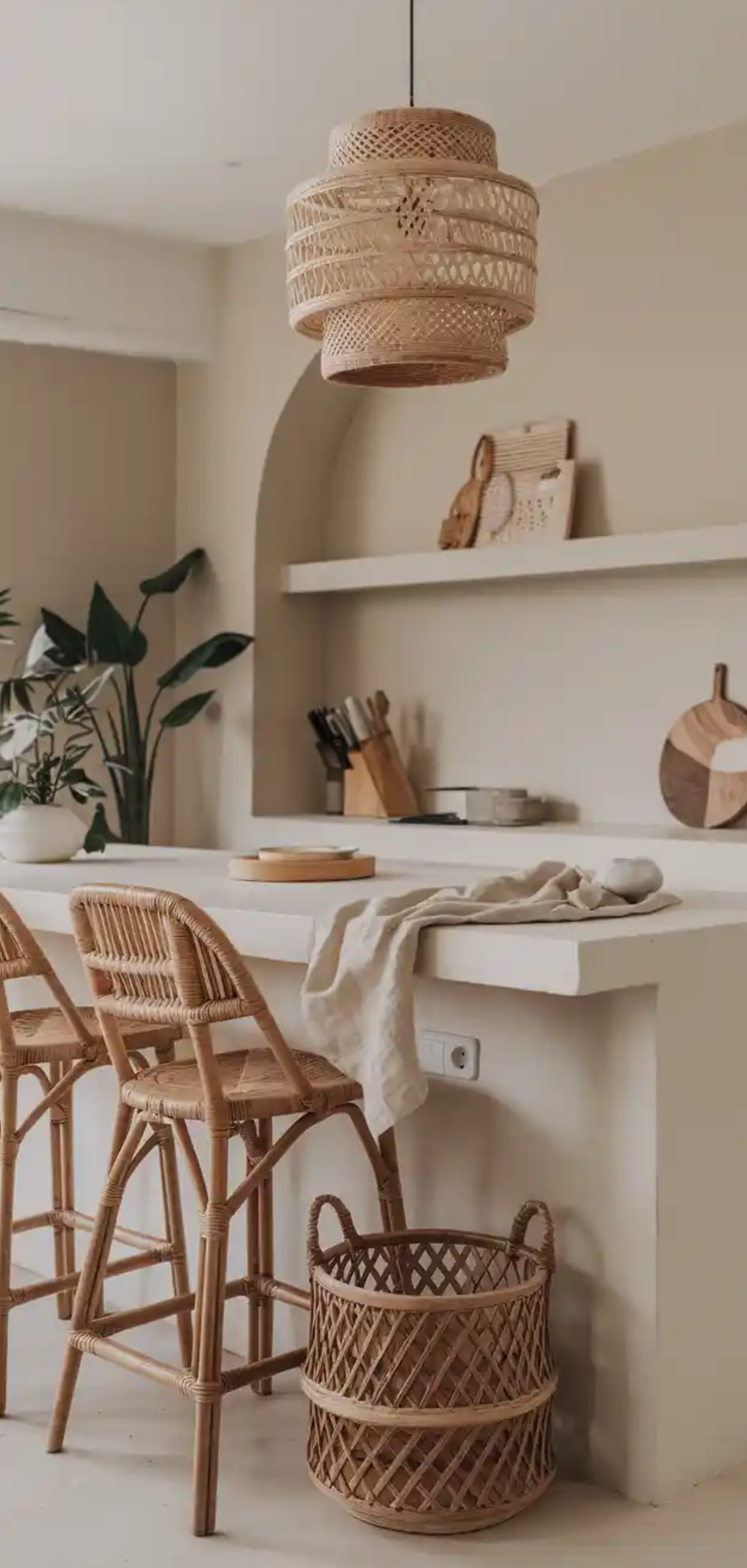 Earthy Neutral Organic Modern Kitchen Ideas