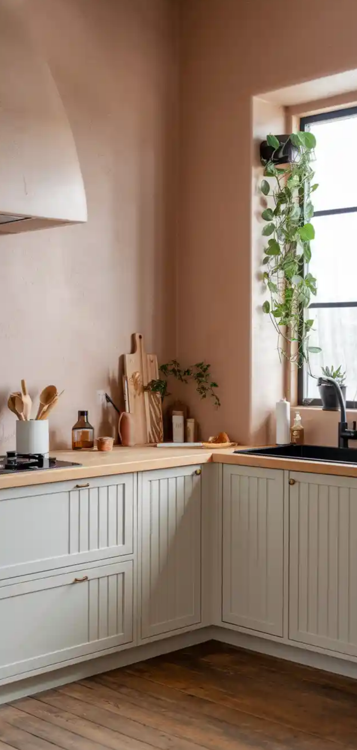 Earthy Neutral Organic Modern Kitchen Ideas