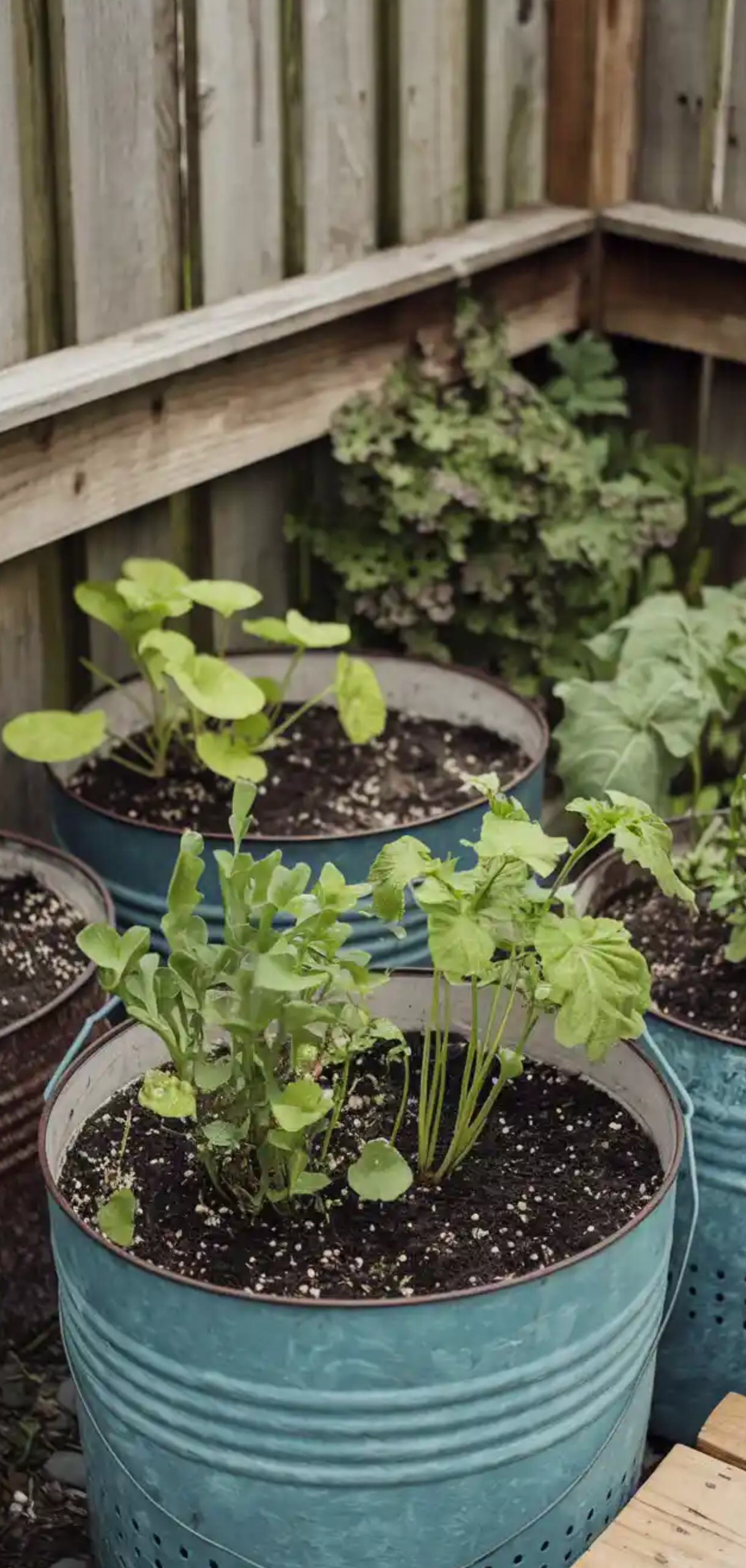 DIY Bucket Garden Ideas for Small Spaces