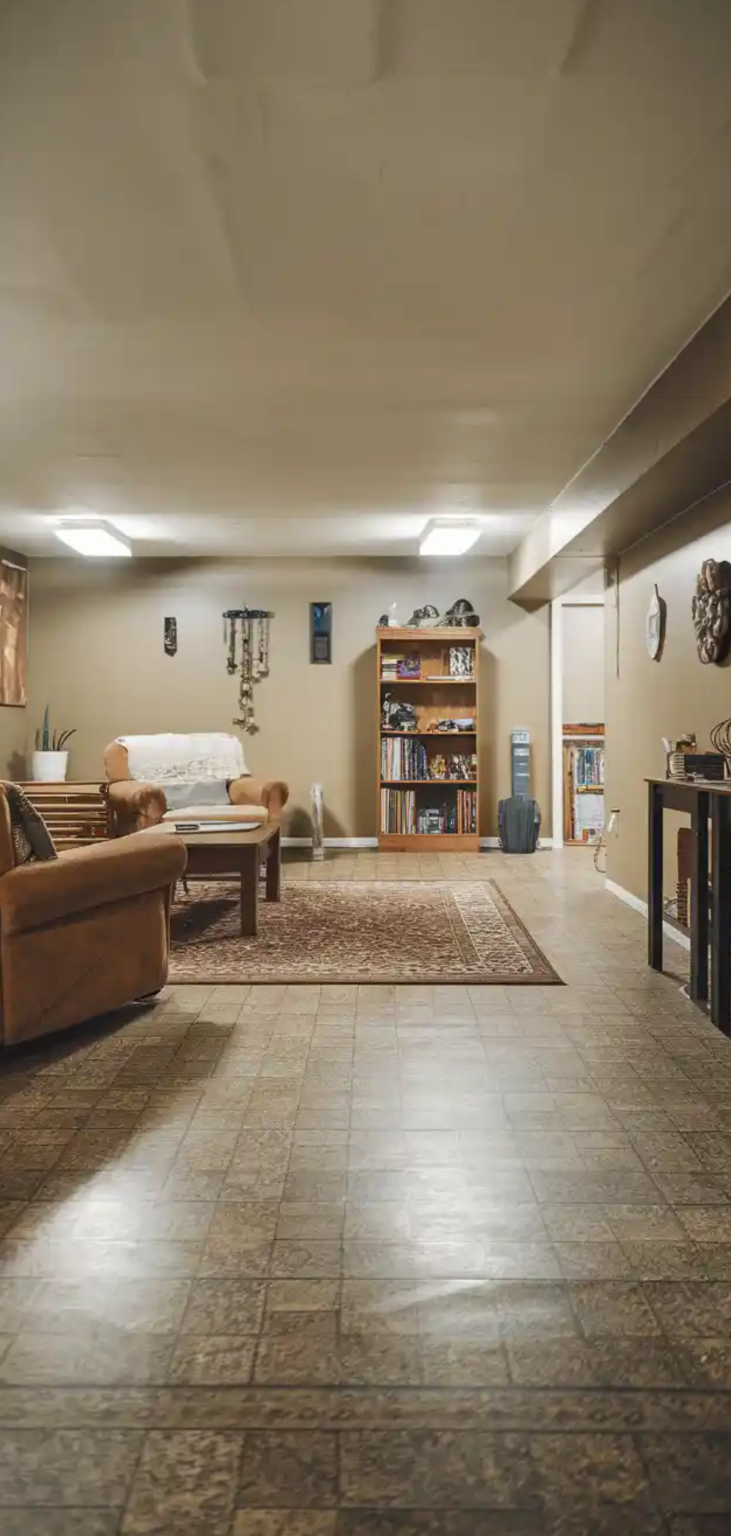 12 Stunning Basement Flooring Ideas - My Home And Kitchen