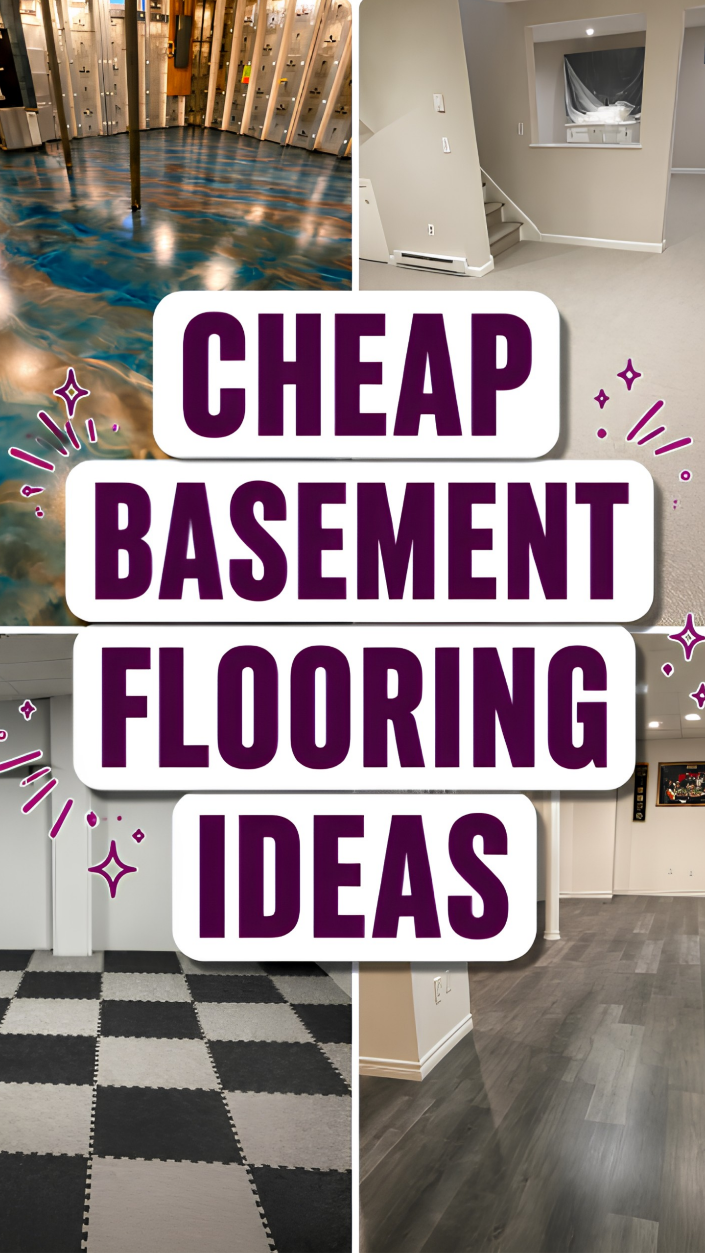 Stunning Cheap Basement Flooring Ideas That Actually Hold Up on a Budget