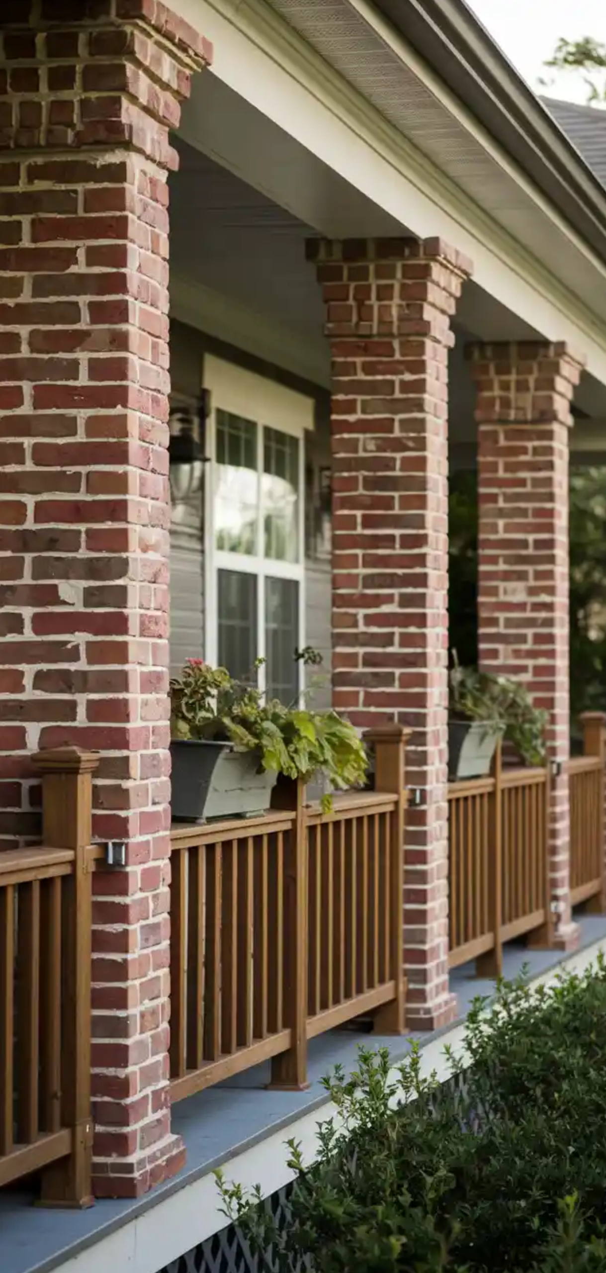 Front Porch Post Wrap Ideas