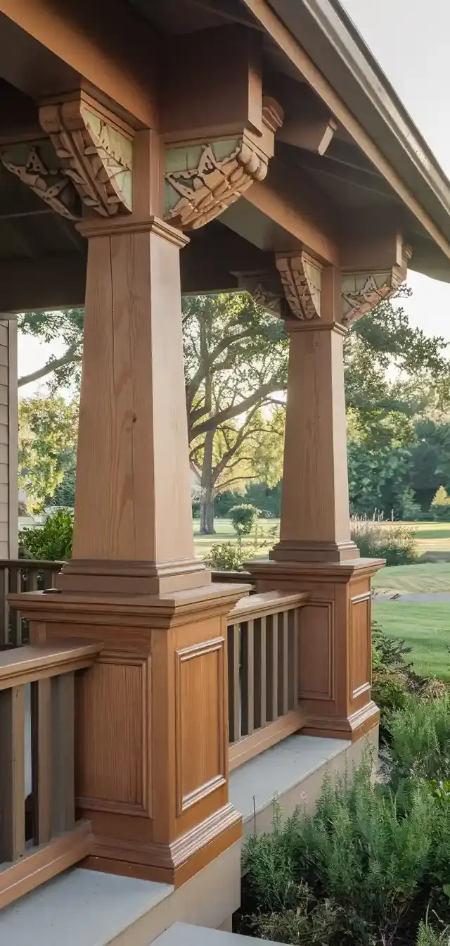 Front Porch Column Ideas