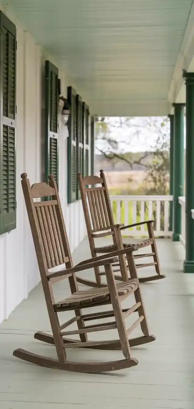 Cabin Front Porch