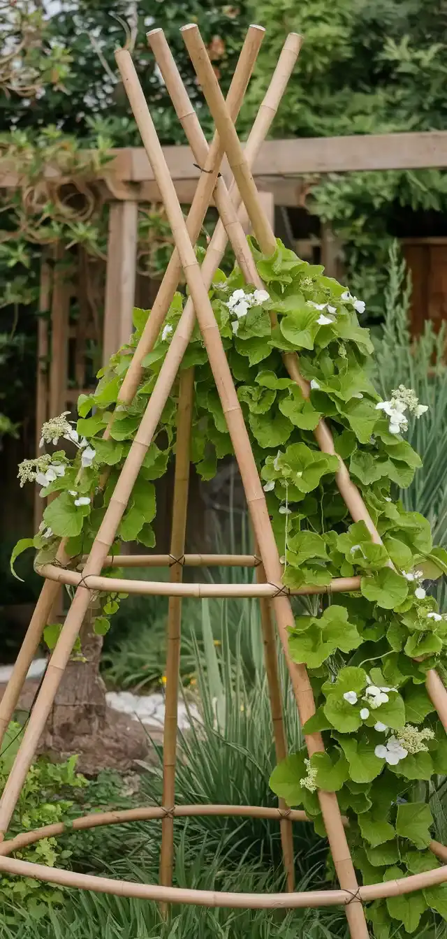 DIY Garden Trellis Ideas