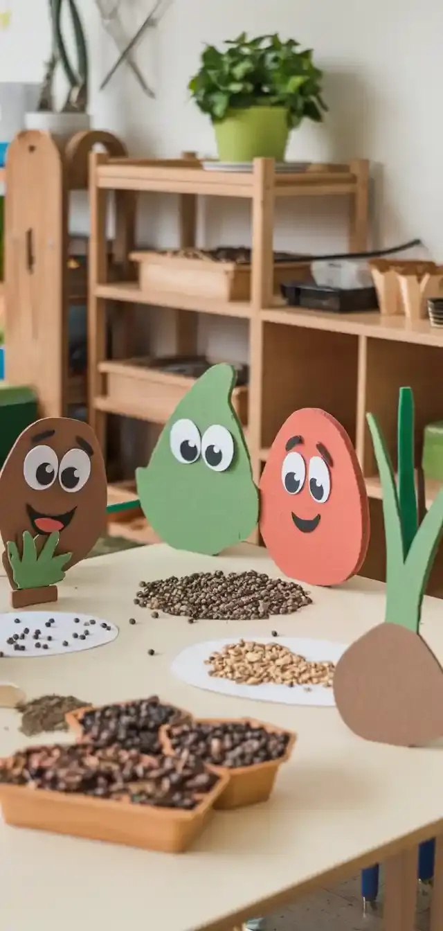 Seed Sorting Activities for Preschool