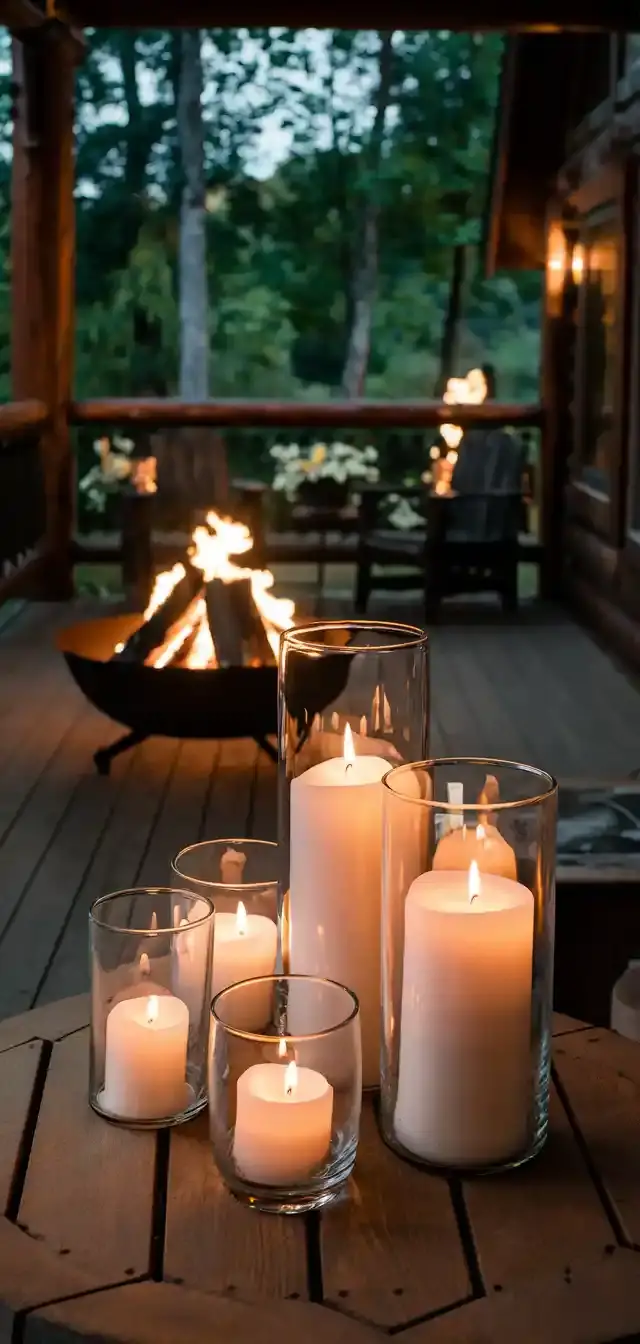 Cabin Front Porch