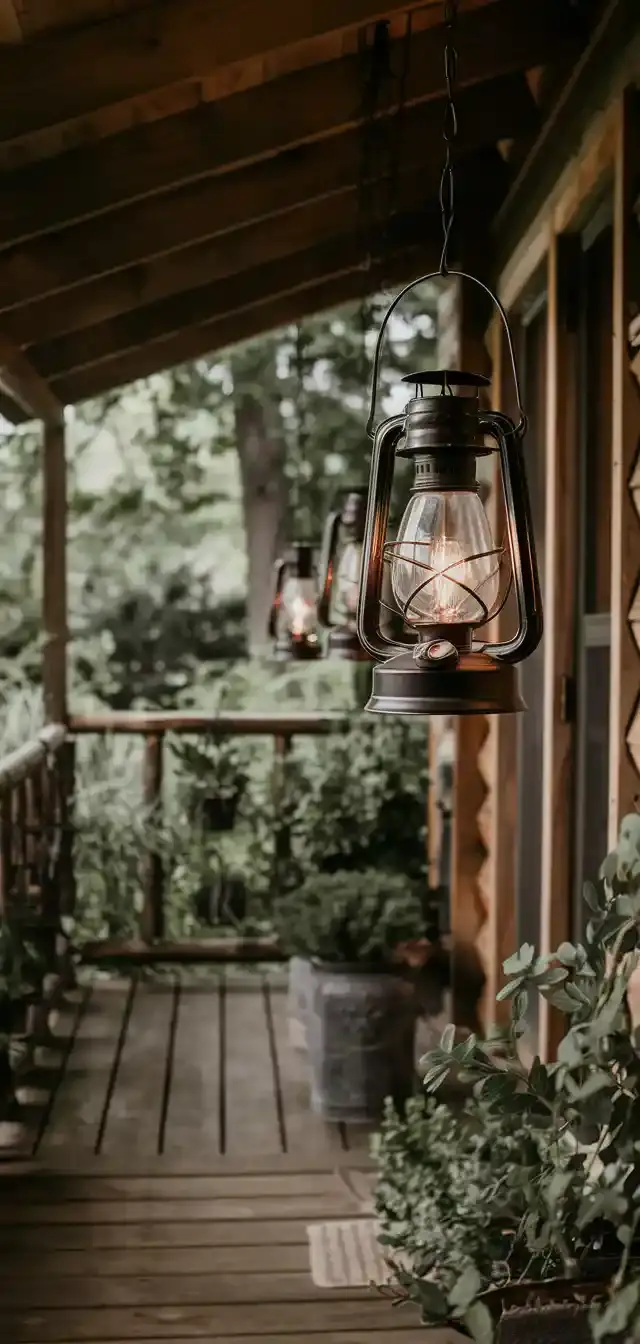 Cabin Front Porch