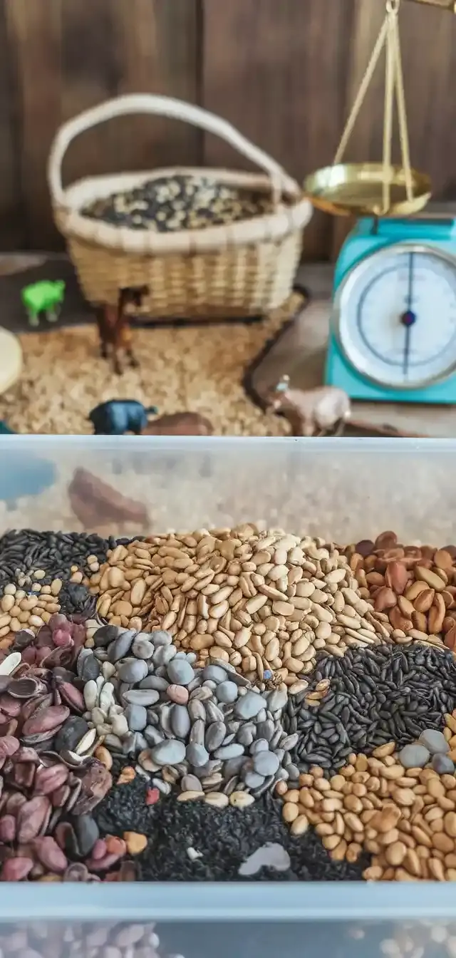 Seed Sorting Activities for Preschool