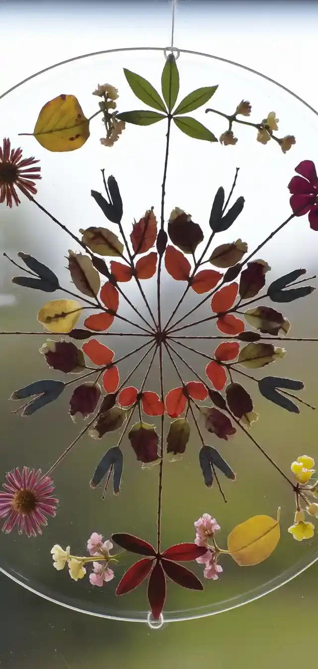 Nature Suncatcher Craft