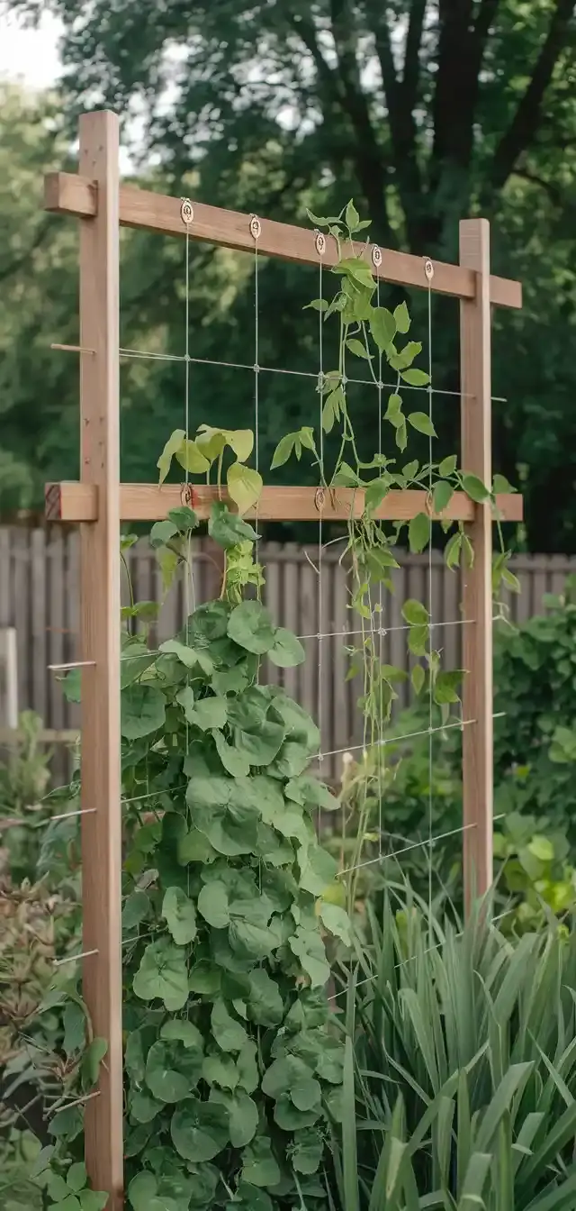 DIY Garden Trellis Ideas