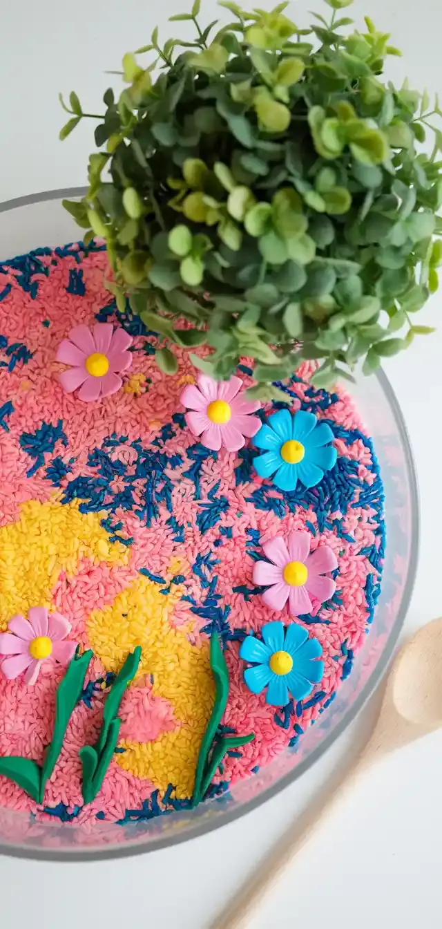 Flower Garden Sensory Play Ideas