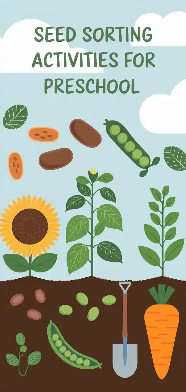 Seed Sorting Activities for Preschool
