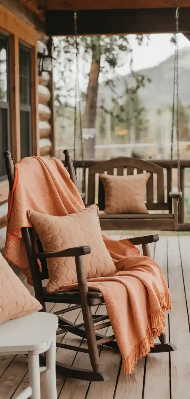 Cabin Front Porch