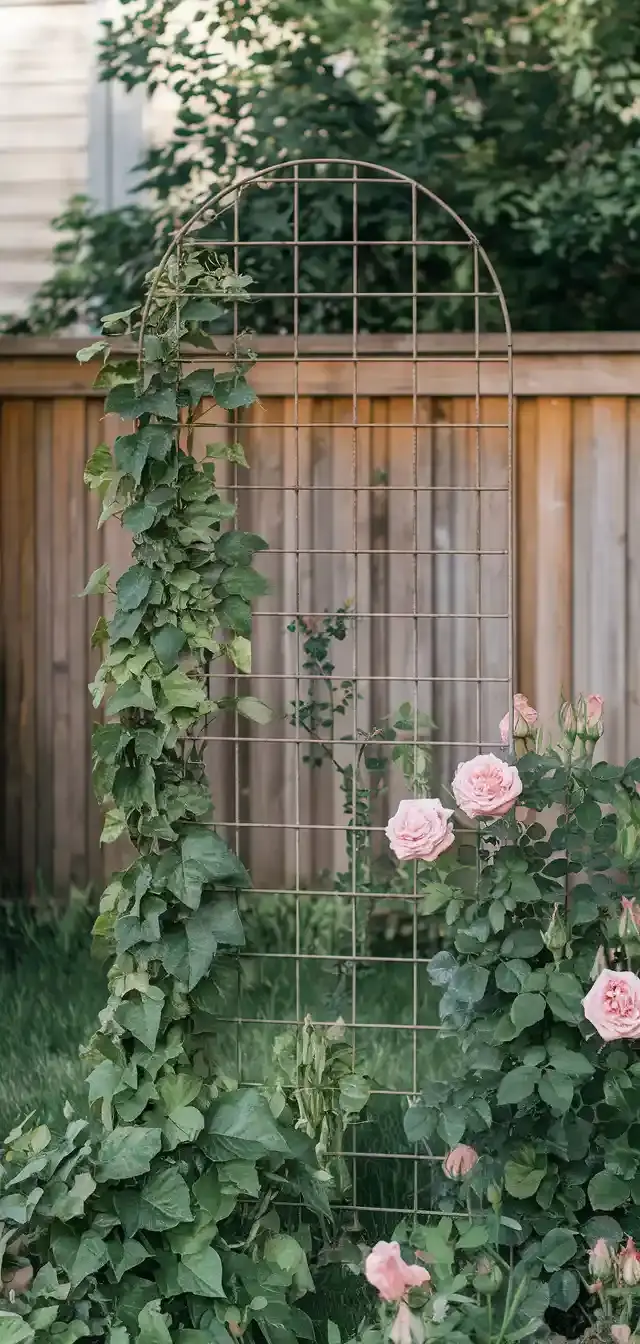 DIY Garden Trellis Ideas