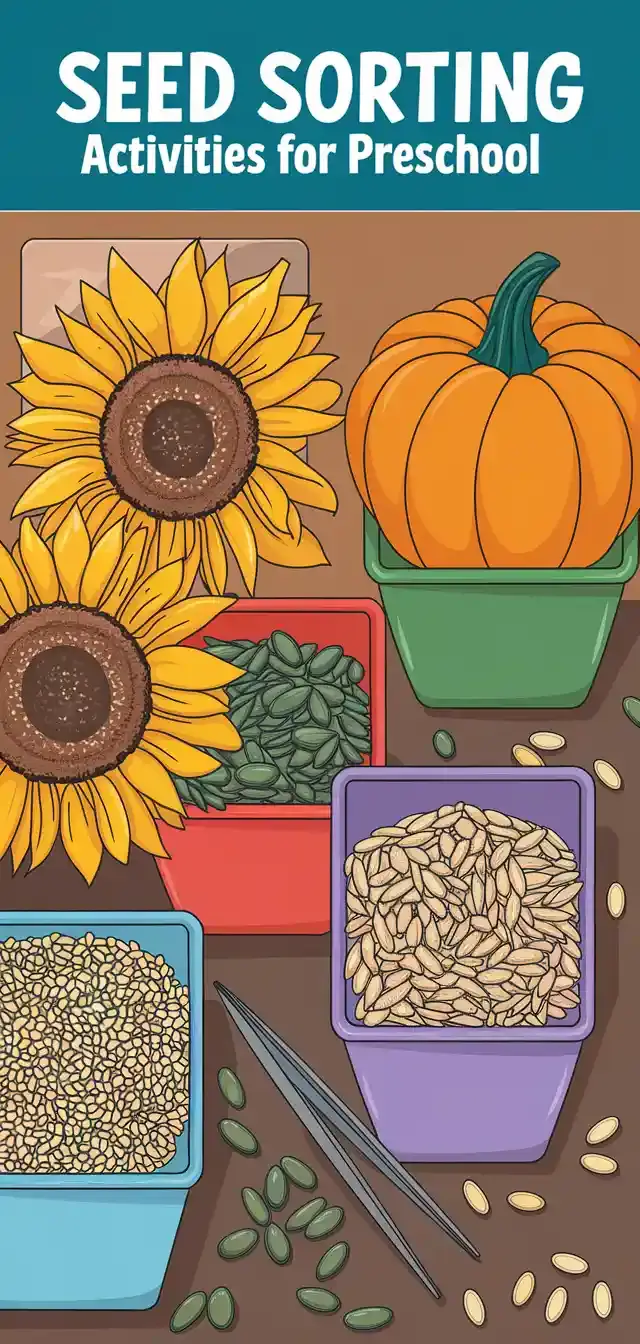 Seed Sorting Activities for Preschool