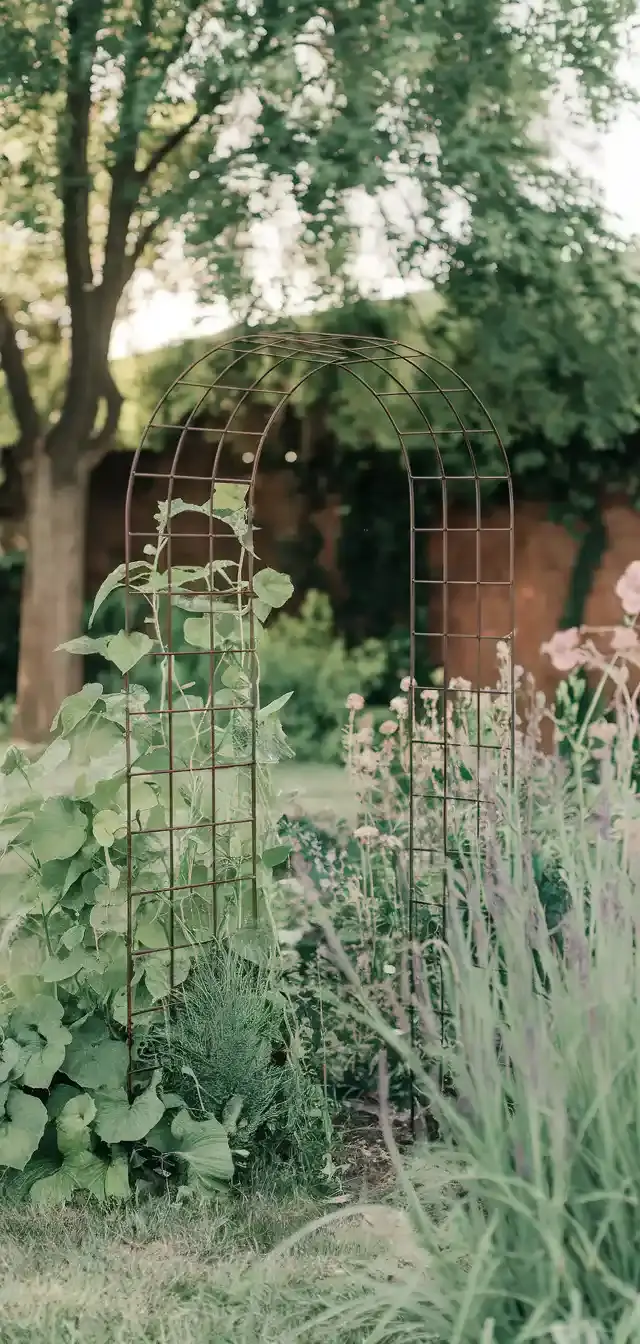 DIY Garden Trellis Ideas
