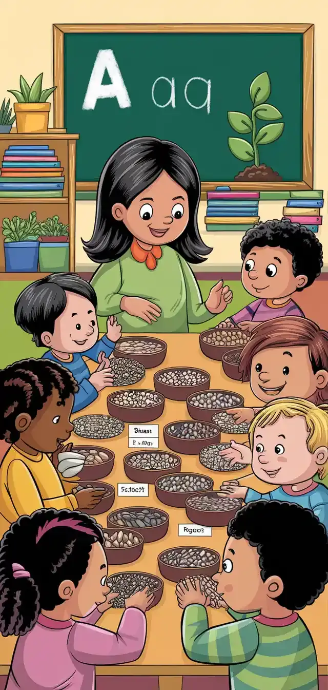 Seed Sorting Activities for Preschool
