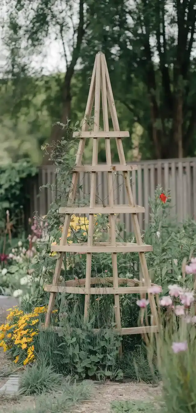 DIY Garden Trellis Ideas