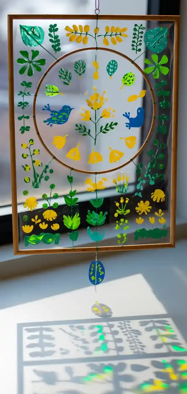Nature Suncatcher Craft